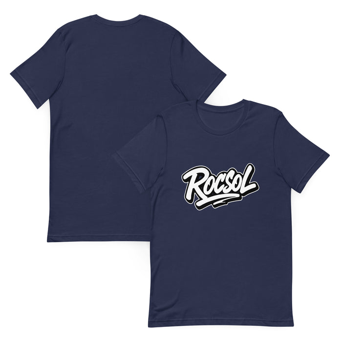 Roc Sol T-Shirt, logo tee by the Miami artist