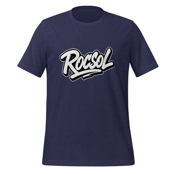 Roc Sol T-Shirt, logo tee by the Miami artist