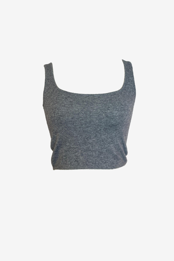 Romy Grey Wool Tank Top image 0