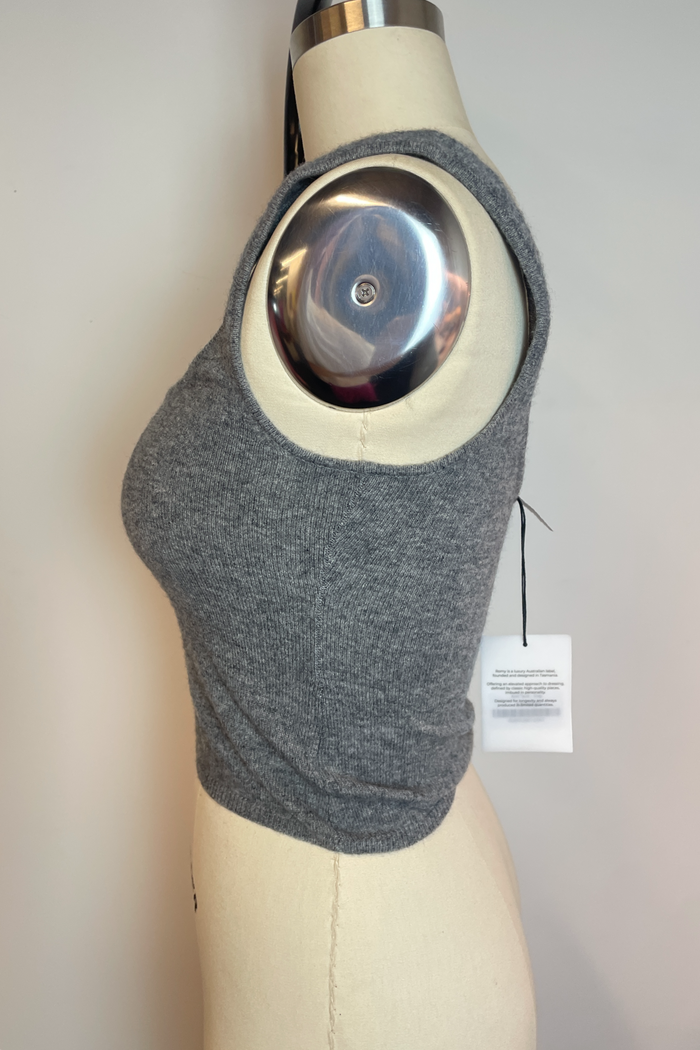 Romy Grey Wool Tank Top image 1