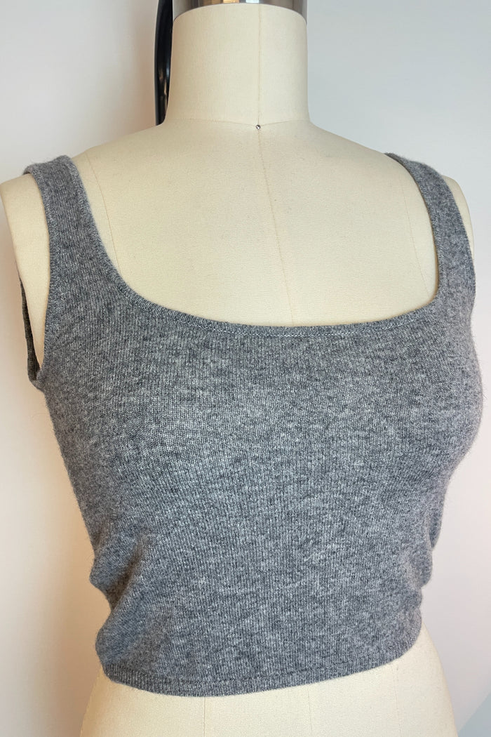 Romy Grey Wool Tank Top image 2