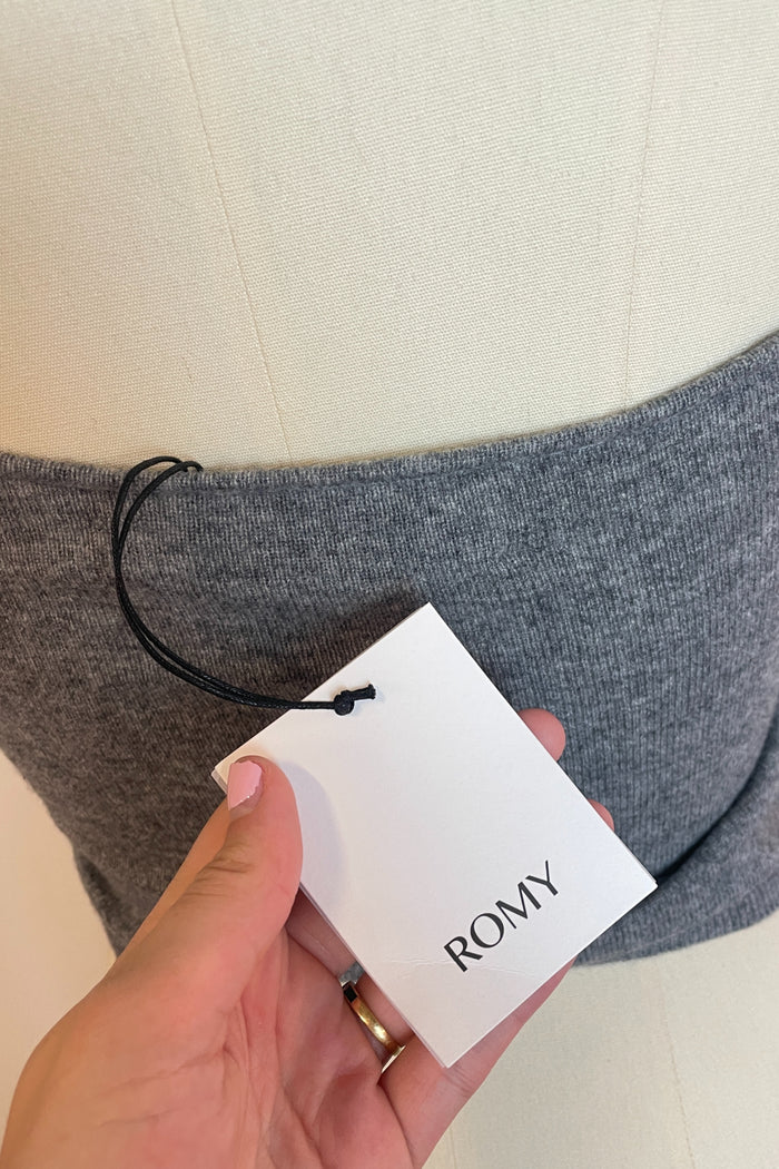 Romy Grey Wool Tank Top image 3