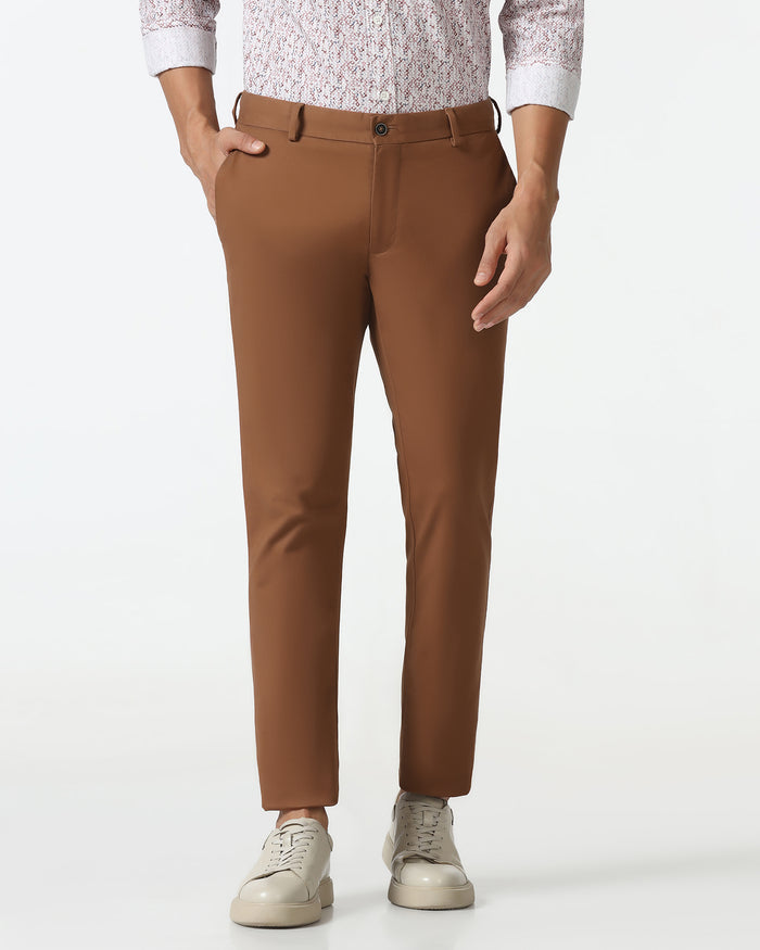 Rust Solid Khakis - Mario