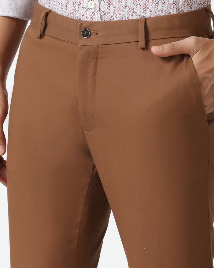 Rust Solid Khakis - Mario