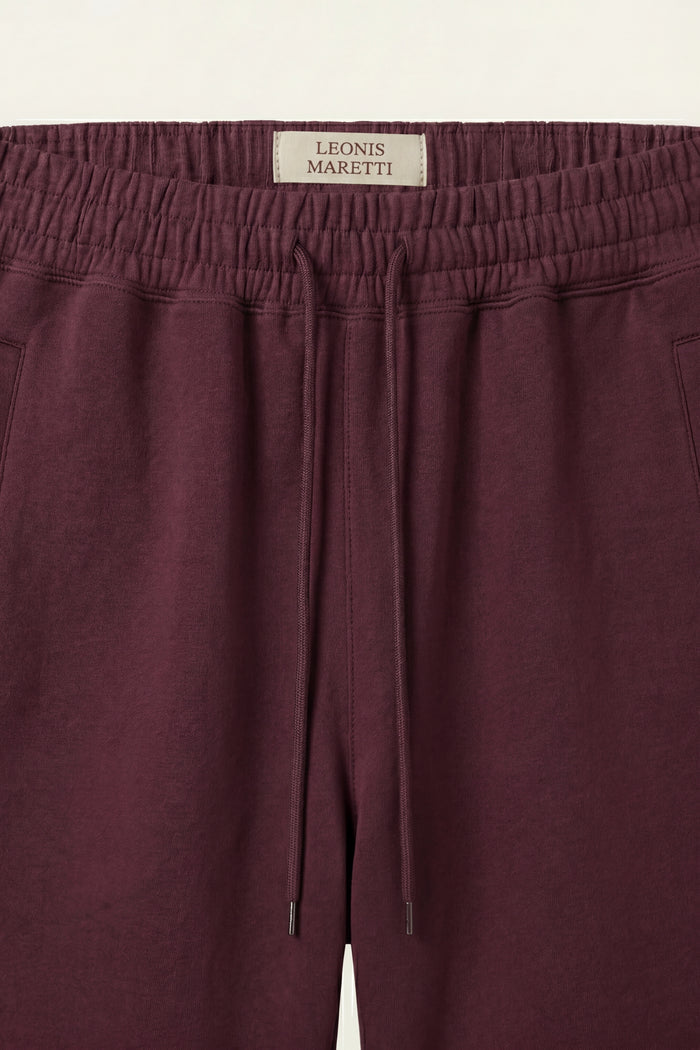 Salerno Drawstring Shorts Wine Red