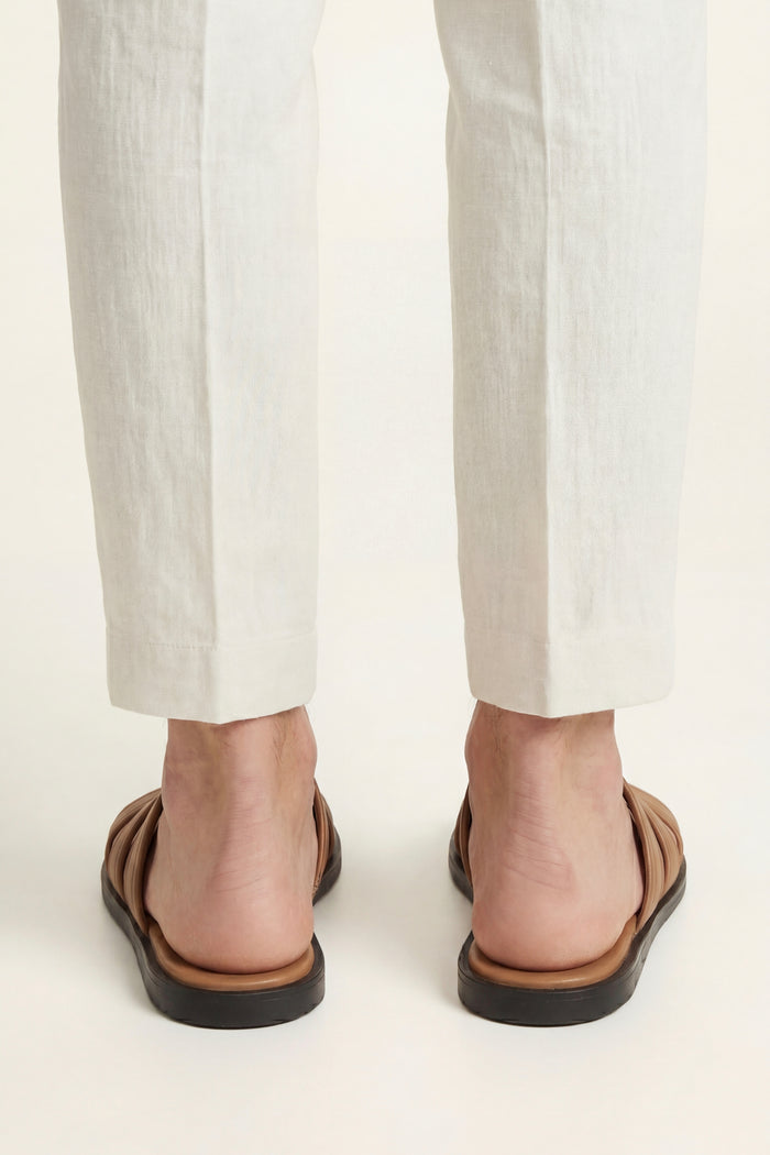 Santorini Leather Sandal Tan