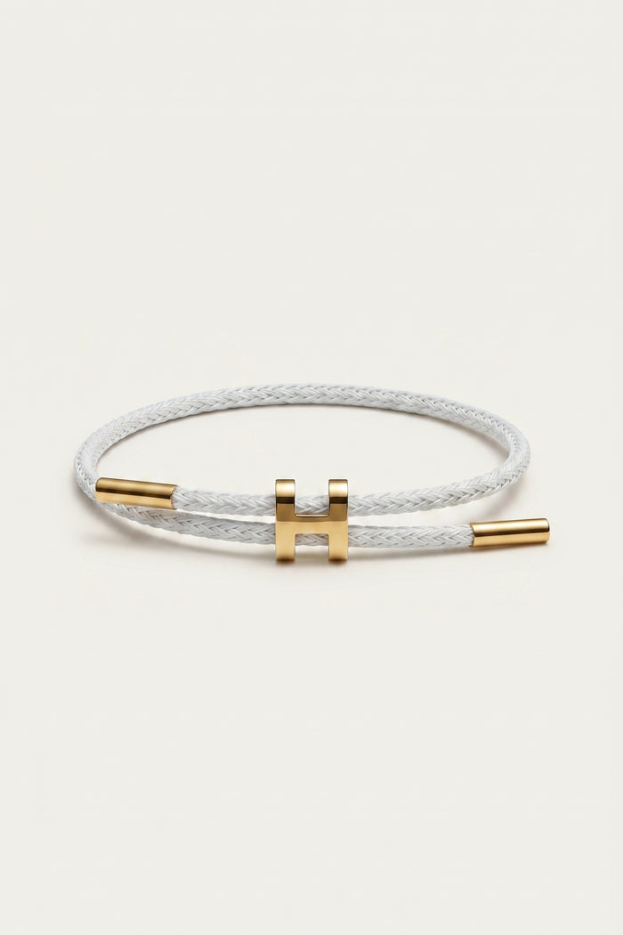 Savona Woven Bracelet White
