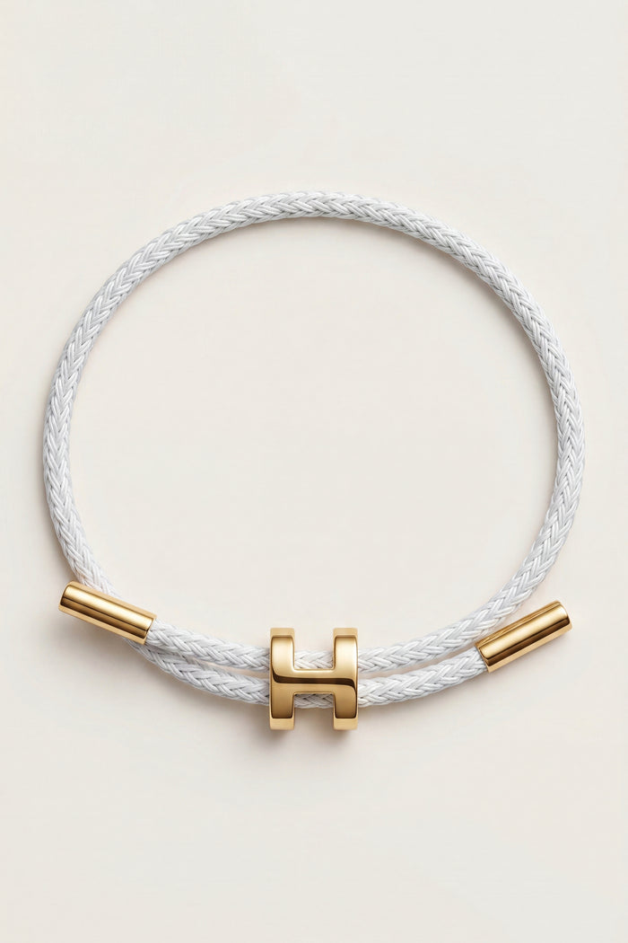 Savona Woven Bracelet White