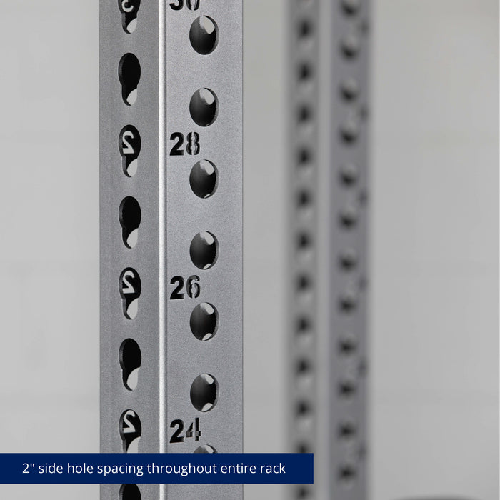 SCRATCH AND DENT - TITAN Series 100" Uprights - Silver - FINAL SALE