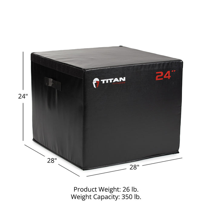 24" Soft Foam Plyometric Box