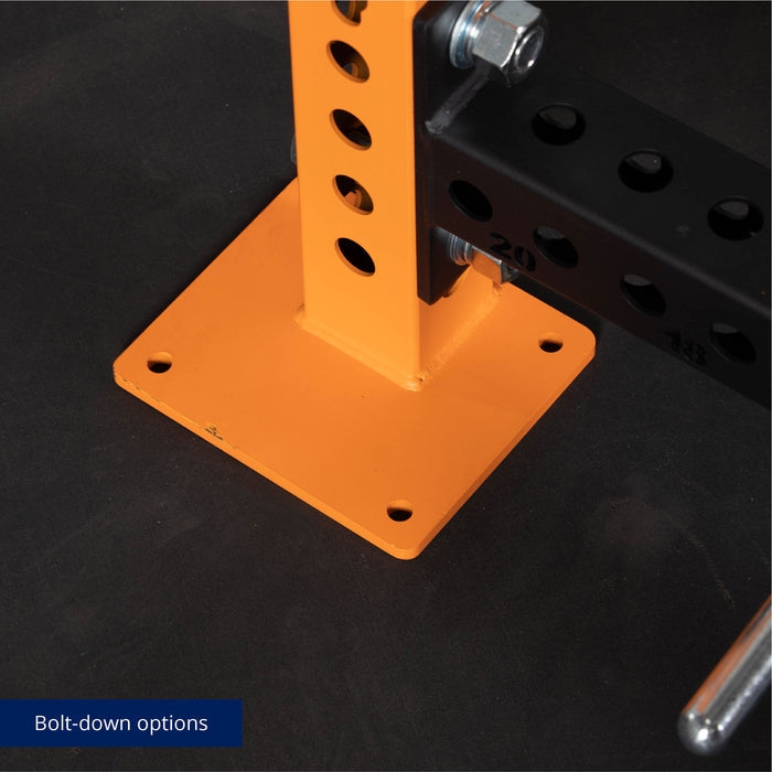 SCRATCH AND DENT - TITAN Series 100" Uprights - Orange - FINAL SALE