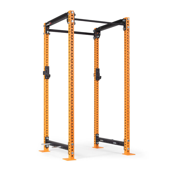 TITAN Series Power Rack | Orange / 2” Fat Pull-Up Bar / No J-Hooks