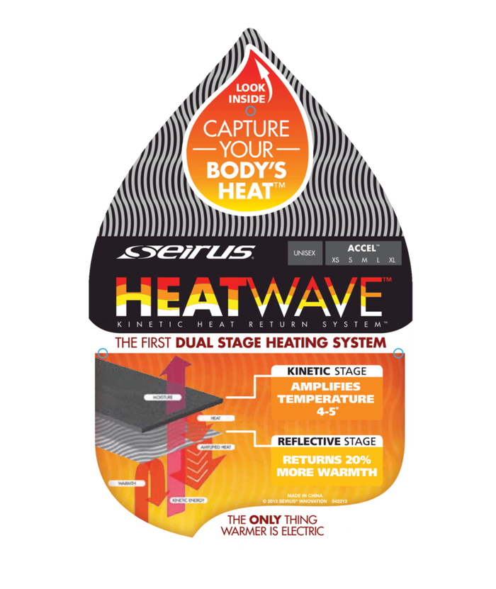 SEIRUS UNISEX HEATWAVE™ ACCEL™ MITTEN