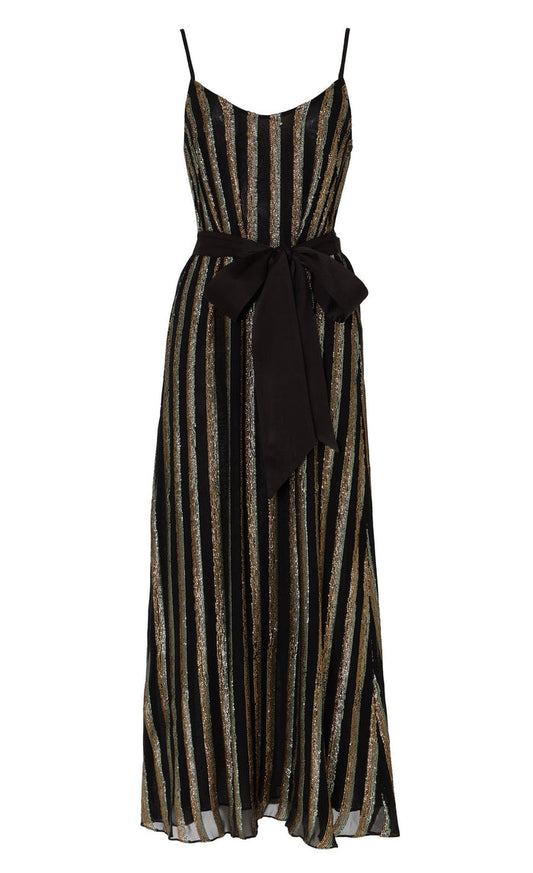 Selena Slip Dress - Black