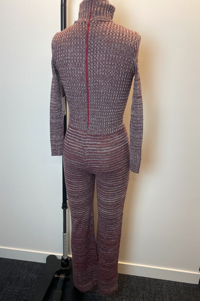 Sentex Turtleneck Knit Jumpsuit image 2