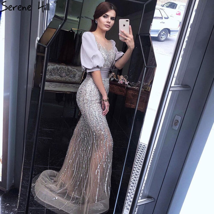 Serene Hill-Vestidos de Noche de sirena para mujer, de media manga, elegantes, para fiesta, LA70809 - SERENE HILL
