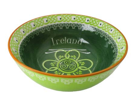 Shamrock Spiral Bowl