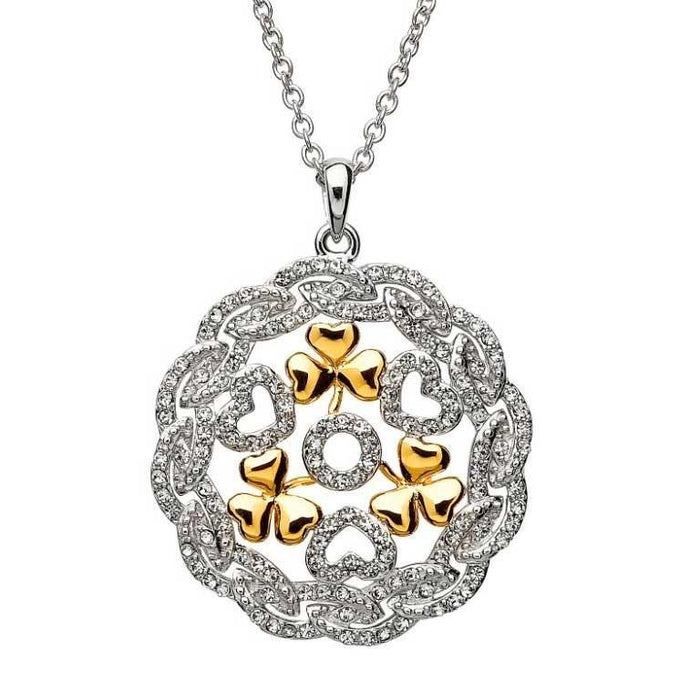 ShanOre Shamrock Heart Necklace