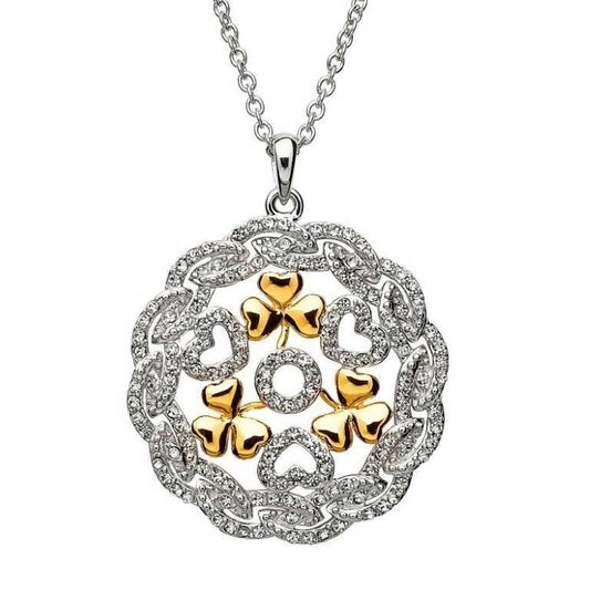 ShanOre Shamrock Heart Necklace