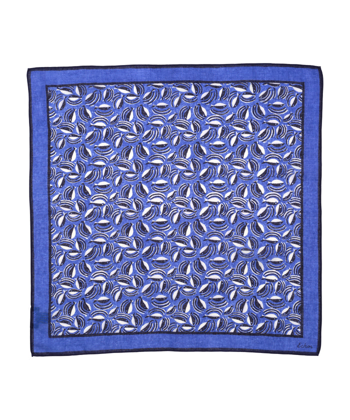 Shoal Of Fish Bandana in color ultramarine
