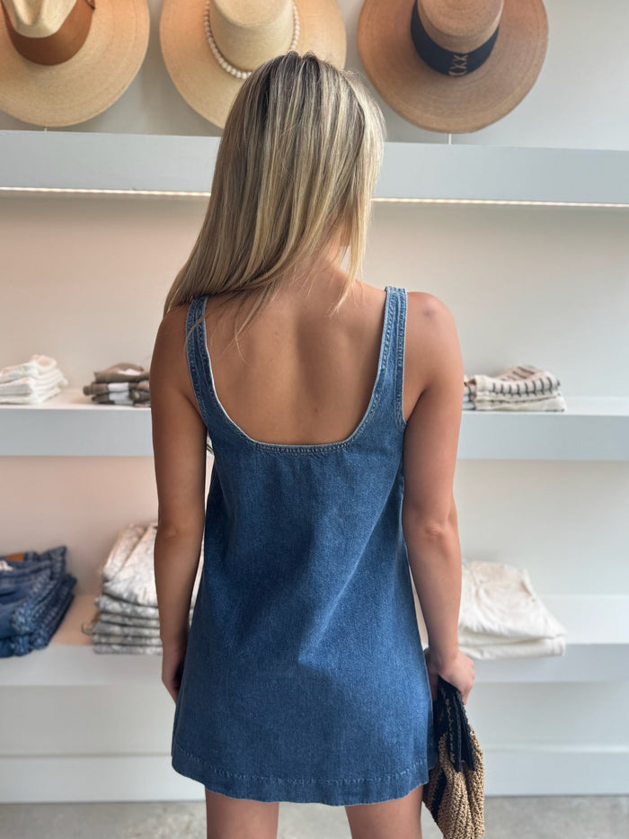 Silvana Shift Dress in Besso - Amor Lafayette