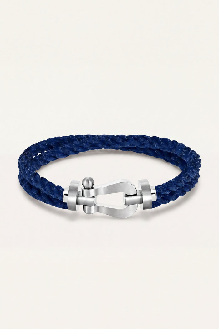 Siracusa Dual Strand Bracelet Navy