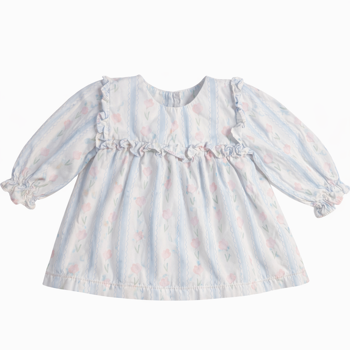 Stitchy Fish White Dress size 6M excellent used condition