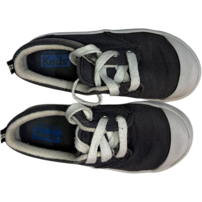 Keds Gray Canvas Sneaker size 9.5W good used condition