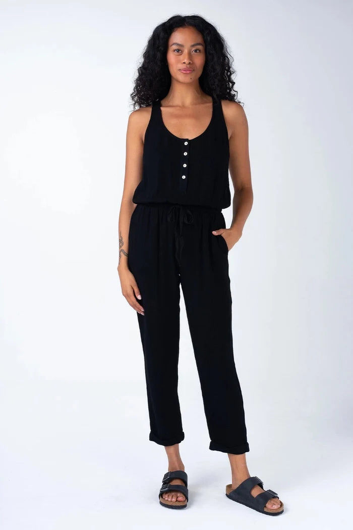 Sleeveless Racerback Jumpsuit