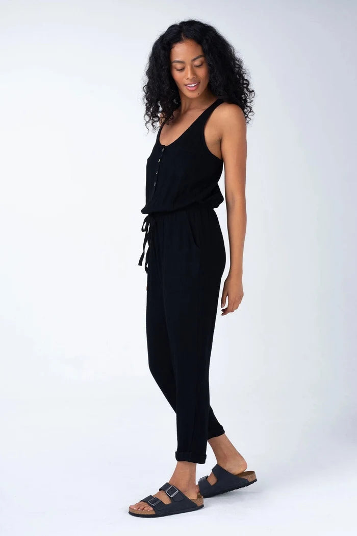 Sleeveless Racerback Jumpsuit