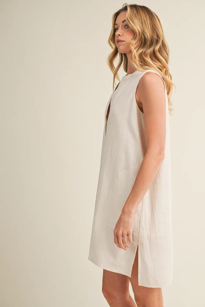 Sleeveless Shift Dress