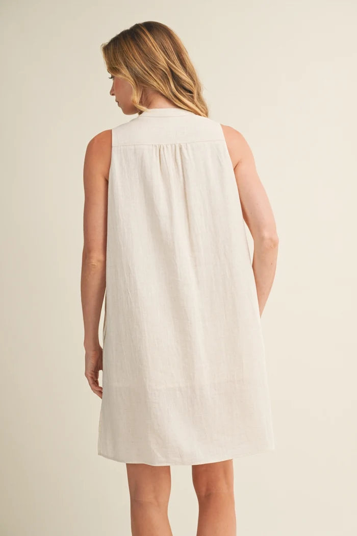 Sleeveless Shift Dress