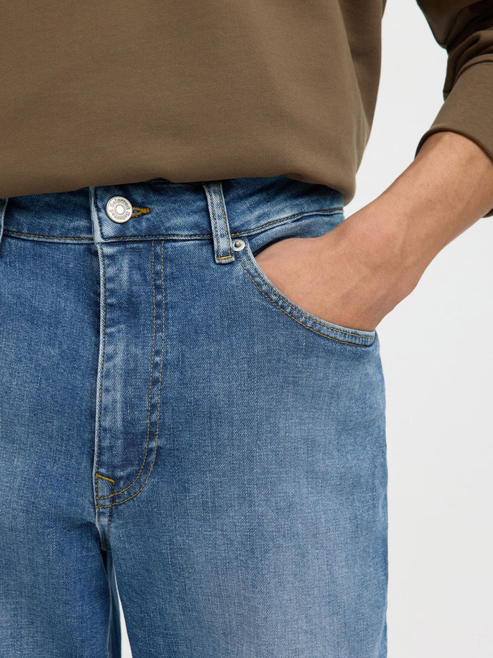 Slim Fit Cleo Flex Jeans - Medium Blue