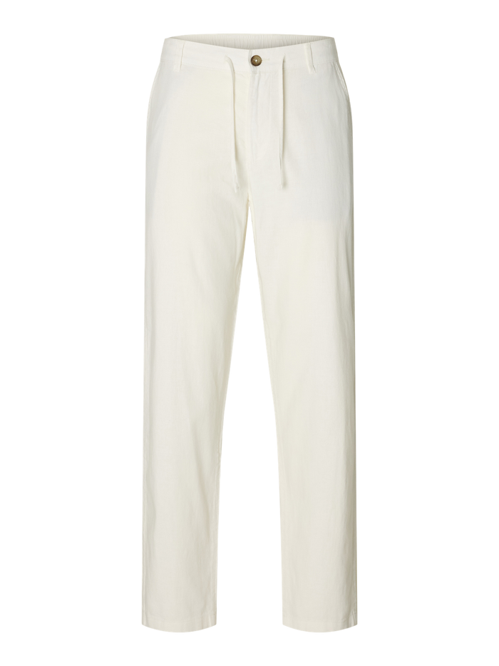 Slim Fit Linen Blend Pants