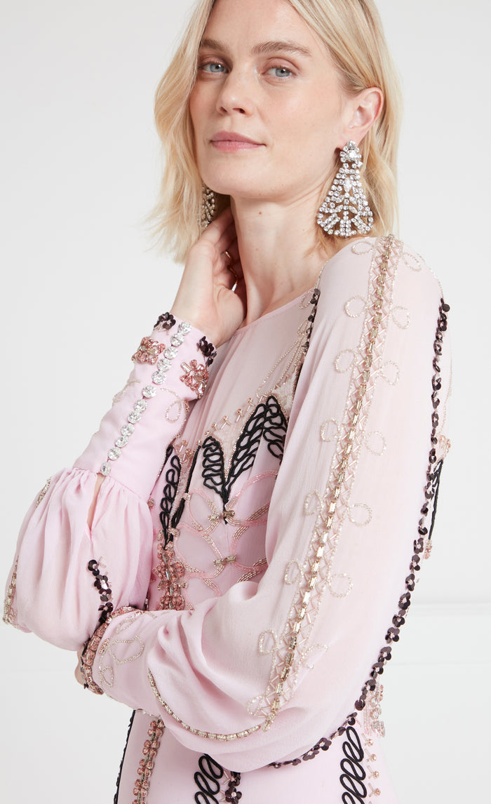 Sofia Gown - Powder Pink