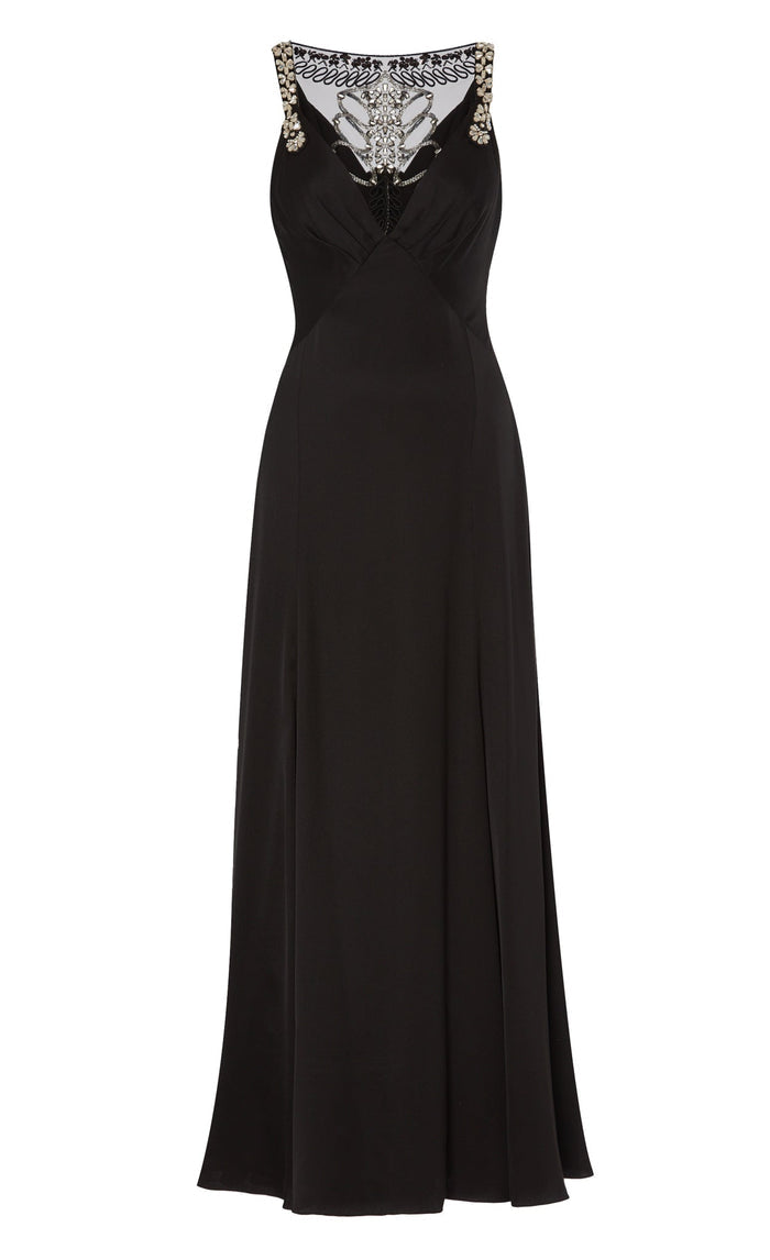 Sofia Strappy Dress - Black