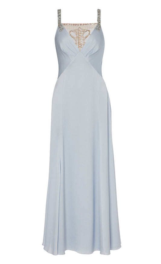 Sofia Strappy Dress - Powder Blue