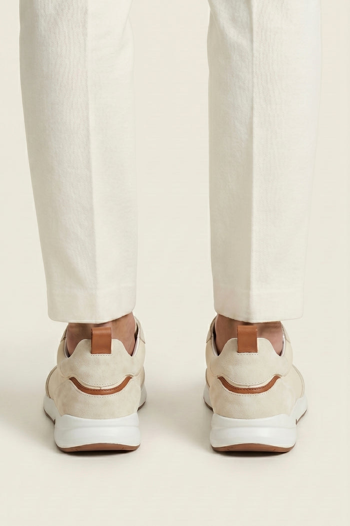 Solano Leather Slip-On Cream