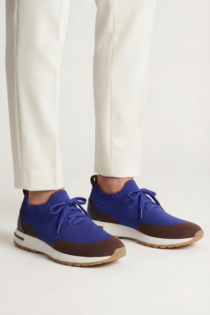 Solano Mesh Slip-On Blue/Brown