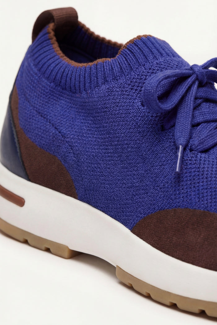 Solano Mesh Slip-On Blue/Brown