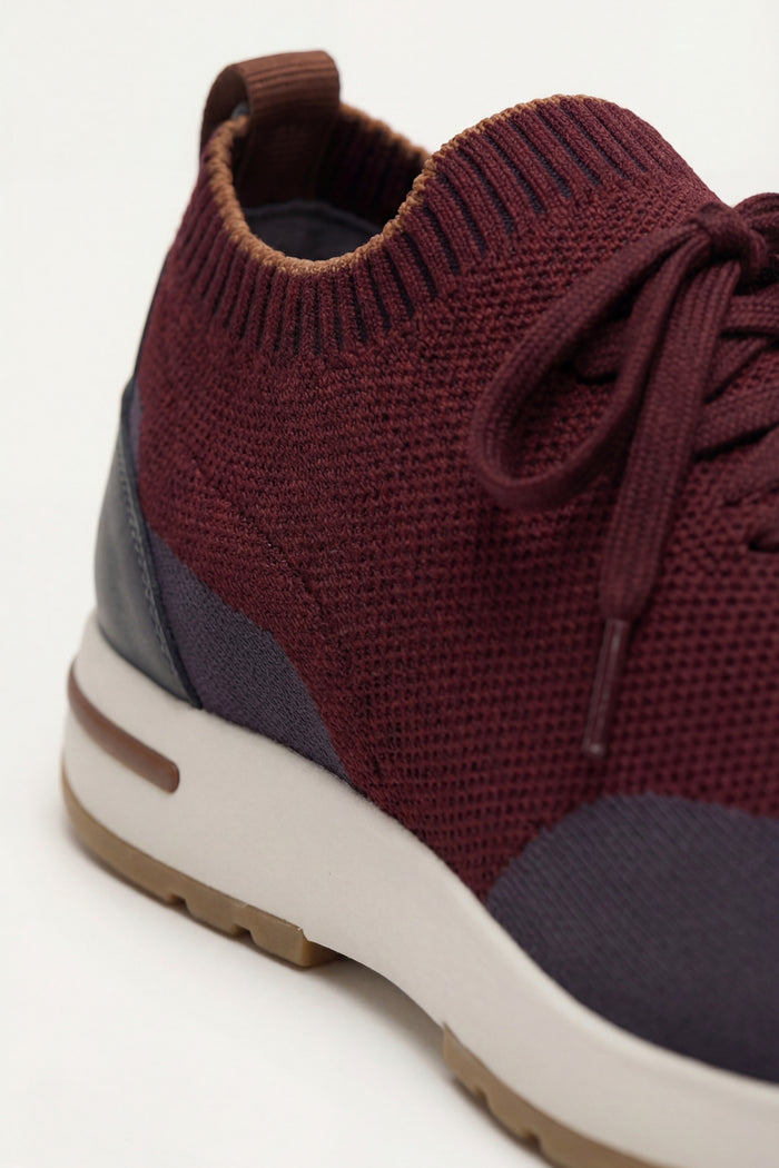 Solano Mesh Slip-On Burgundy