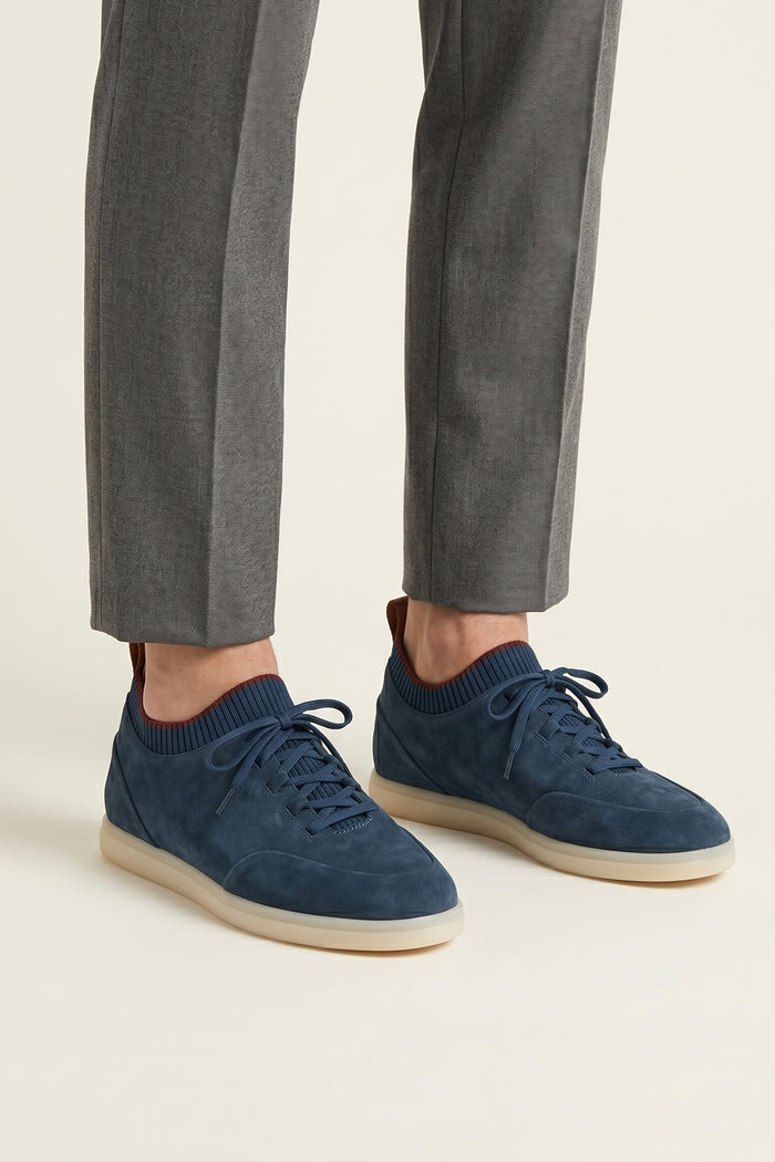 Solano Suede Slip-On Blue