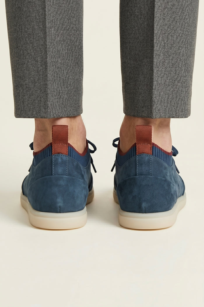 Solano Suede Slip-On Blue