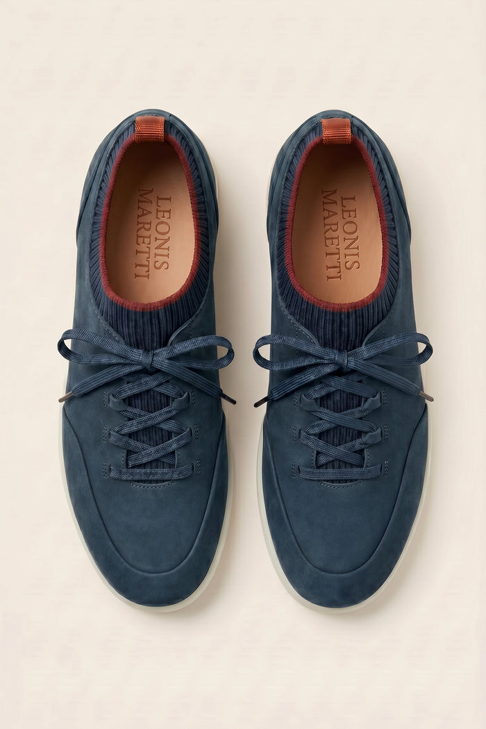 Solano Suede Slip-On Blue