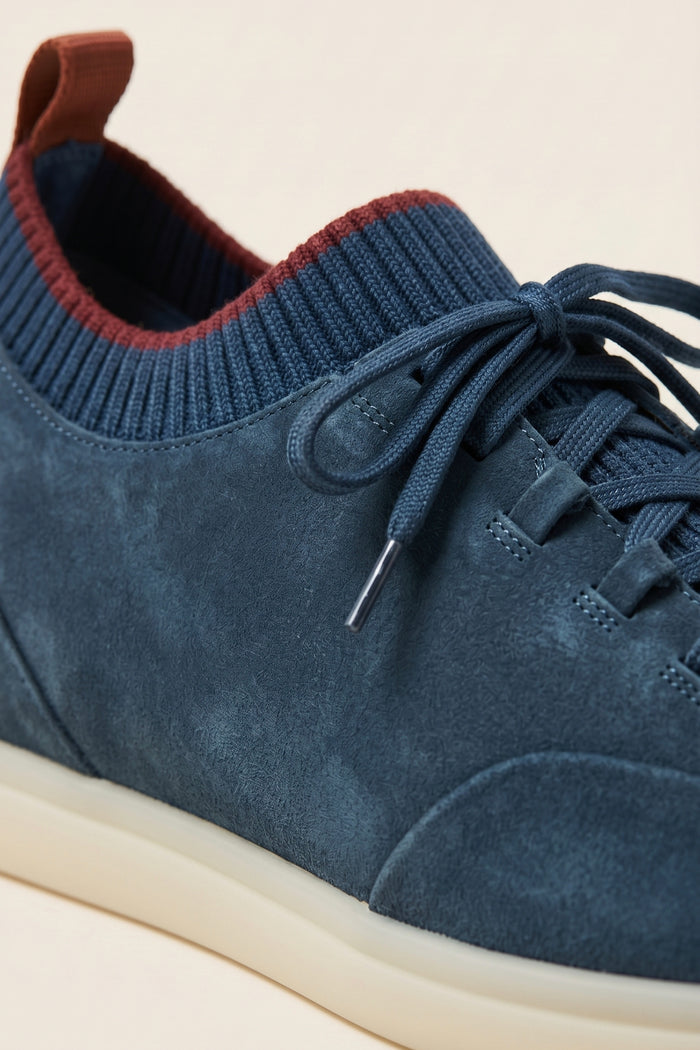 Solano Suede Slip-On Blue