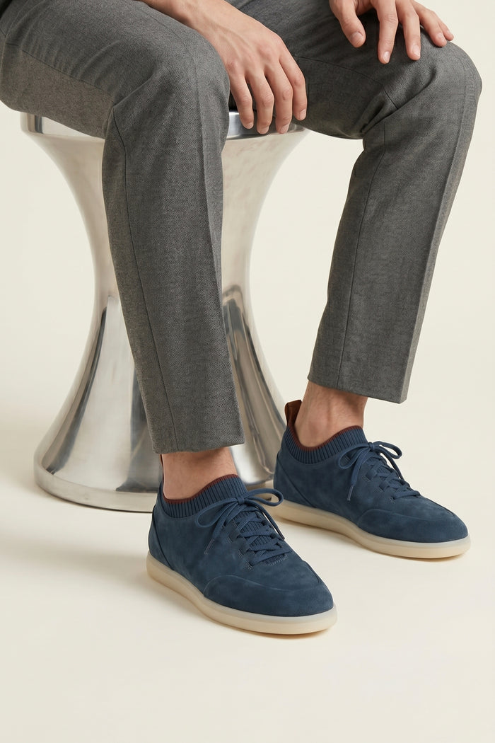 Solano Suede Slip-On Blue