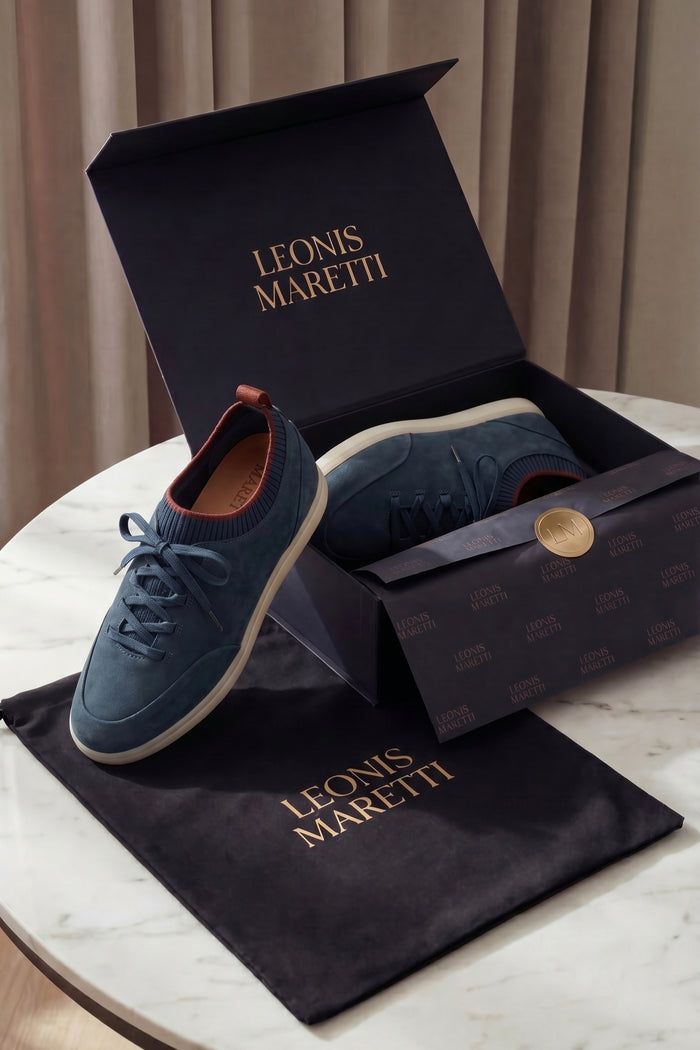 Solano Suede Slip-On Blue