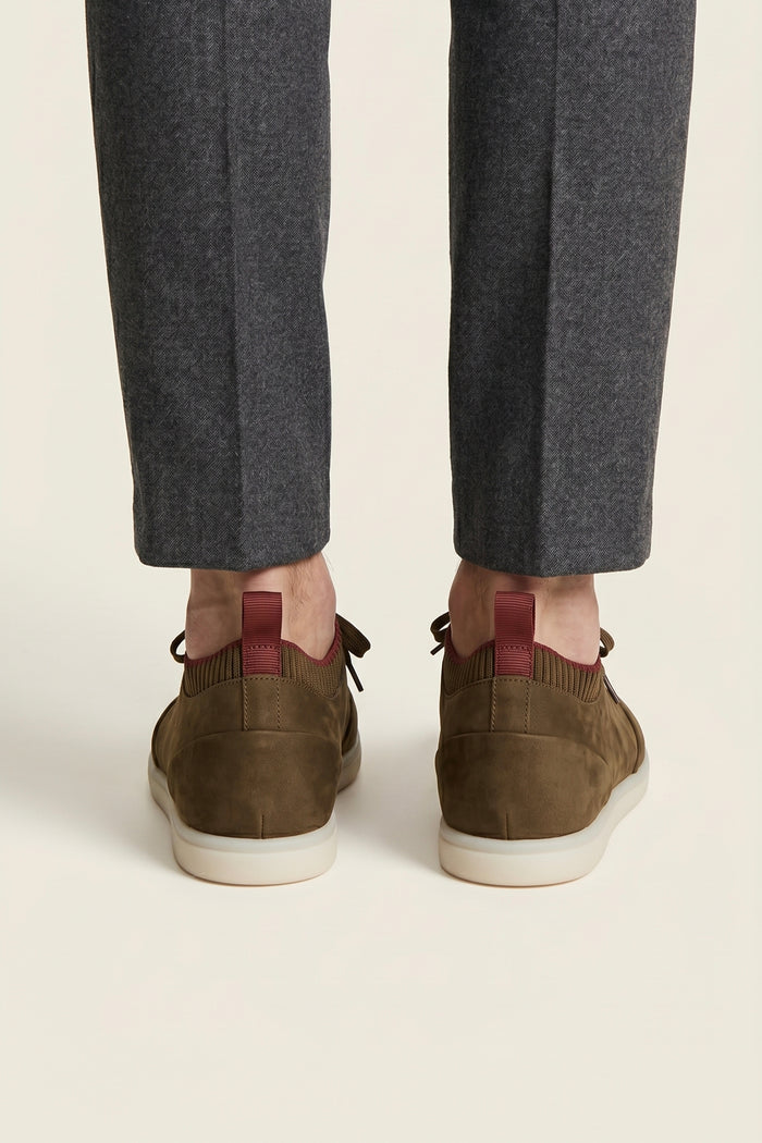 Solano Suede Slip-On Olive