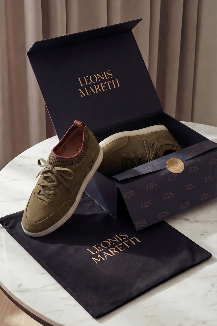 Solano Suede Slip-On Olive