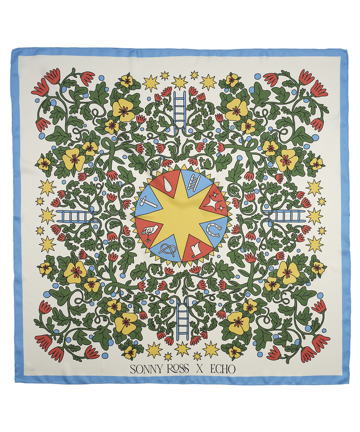 Echo100 scarf by Sonny Ross